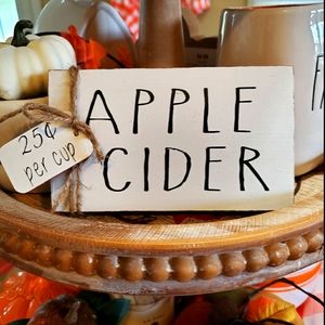 Apple Cider Mini Sign